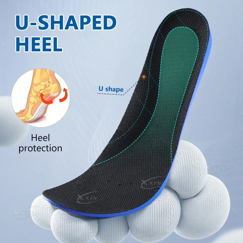 Sports Elastic memory Shoe Silicone Gel