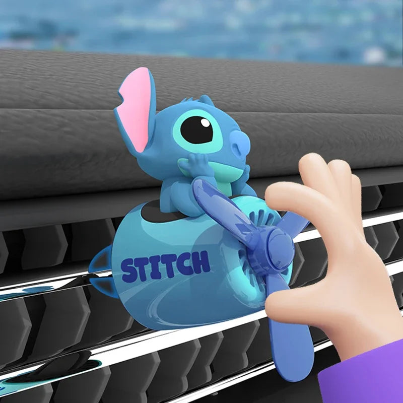 Disney Stitch Propeller Car Air Freshener Vent Perfume