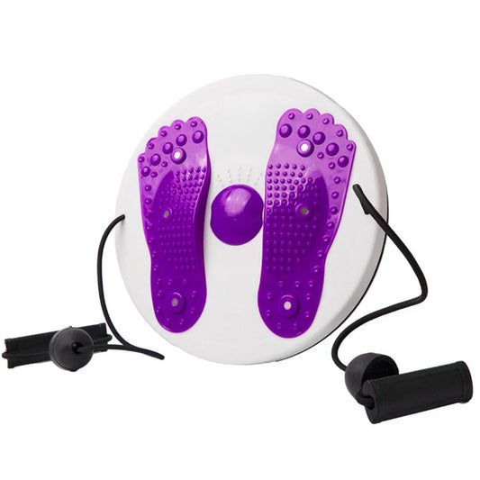 Portable Magnetic Waist Twisting Disc with Foot Massage