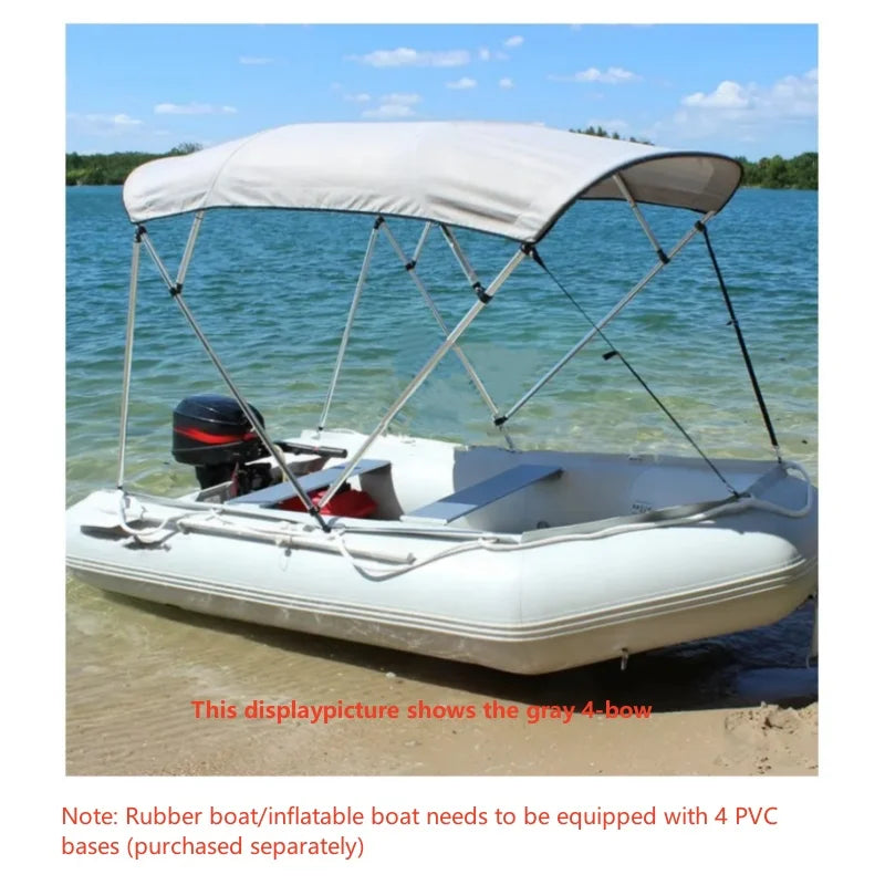 Bimini Top with 25mm Aluminum Tube and 600D Polyester Canvas