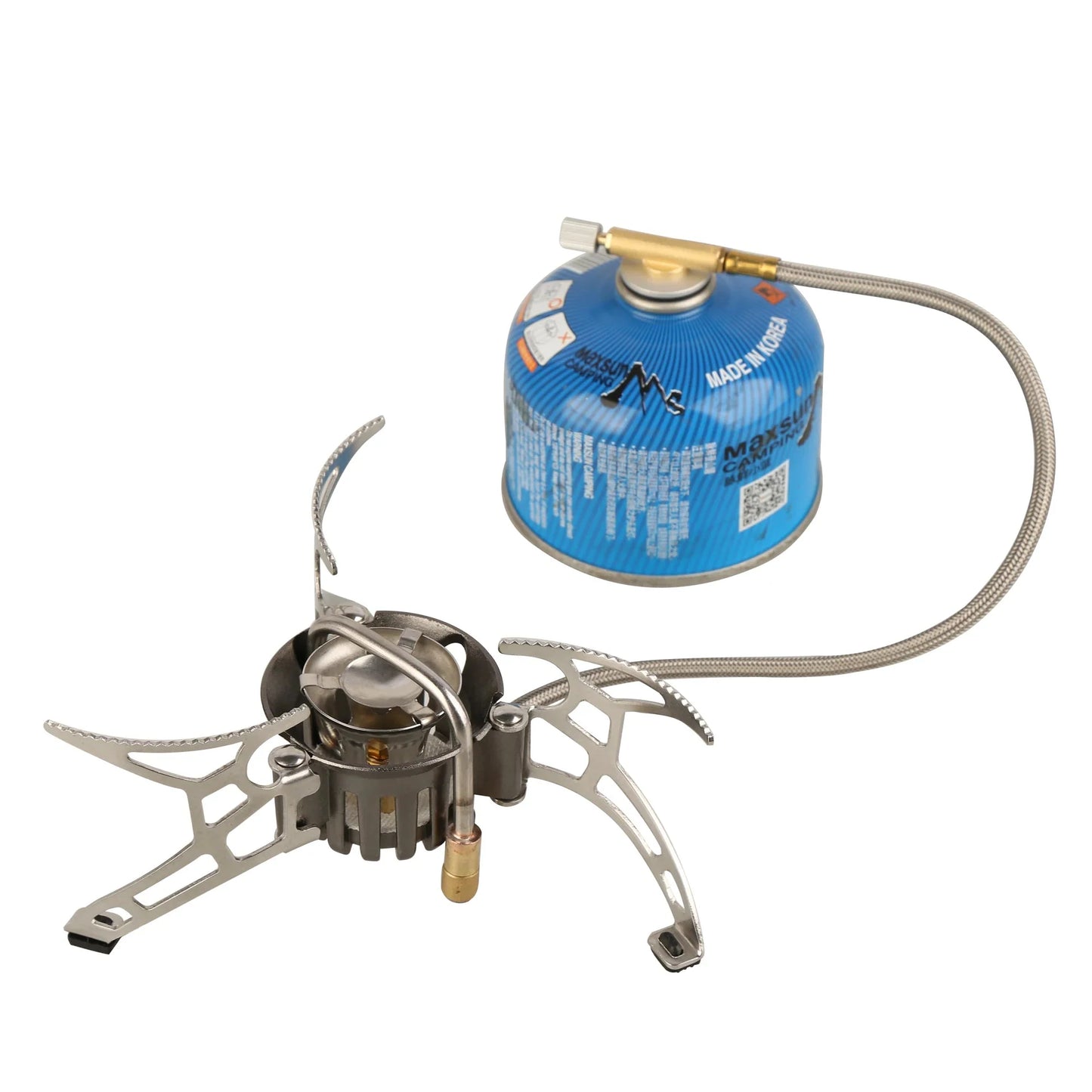 1000ml Outdoor Camping Multi-Fuel Stove Silver