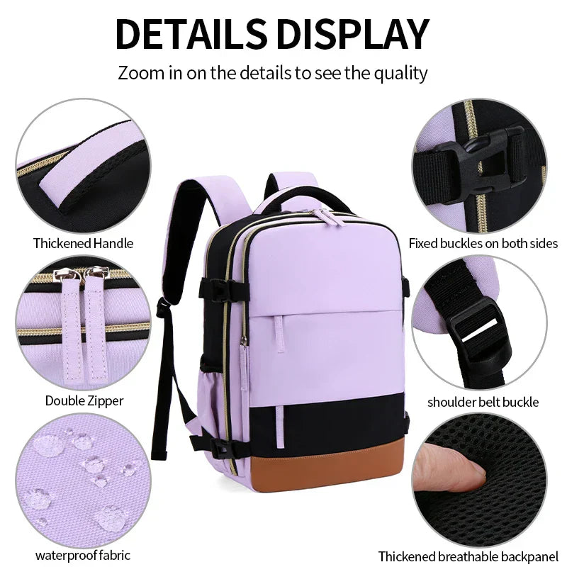 Versatile Travel Luggage & School Backpack