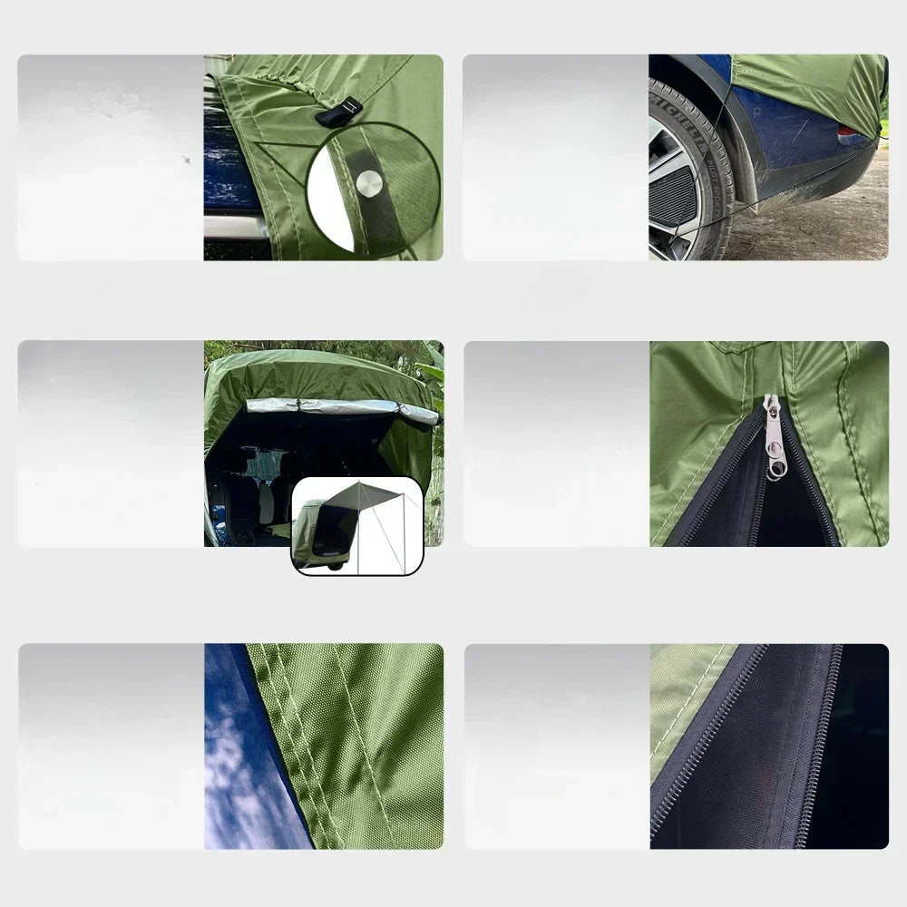Multifunctional Car Roof Extension Tent for Outdoor SUV/MPV