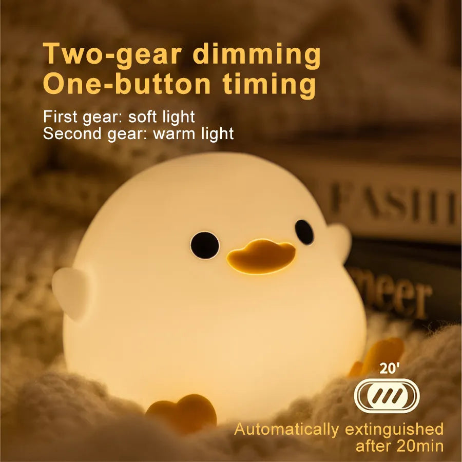 LED Night light Cute duck