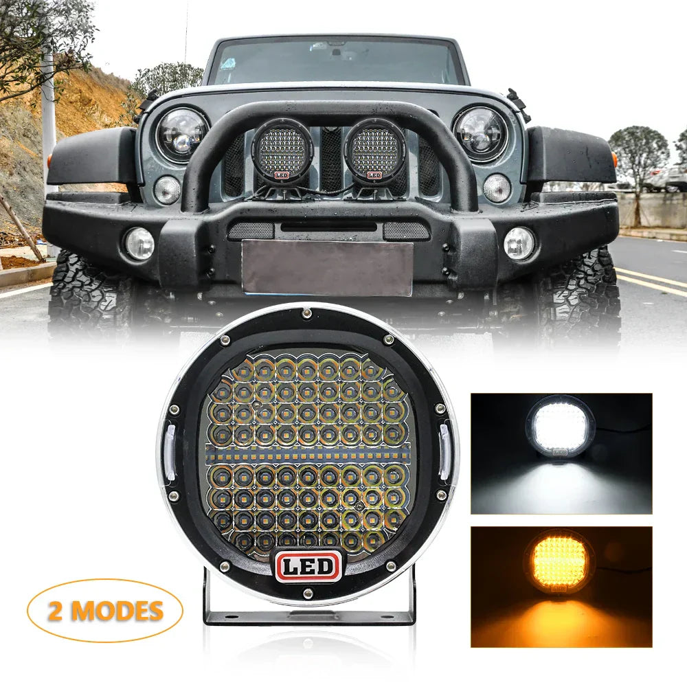 LED Headlights Work Light 105W/300W Offroad Spotlight for 4WD 4x4