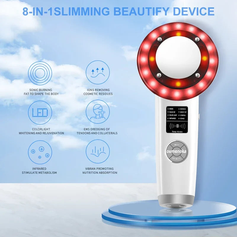 Portable Face Lifting Machine: Radiofrequency Skincare & Red Light Therapy