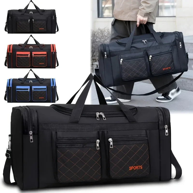Travel Duffel Bag with Compartments for Short Trips