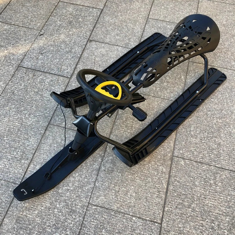 Unpowered Skis Children's Snow Scooter