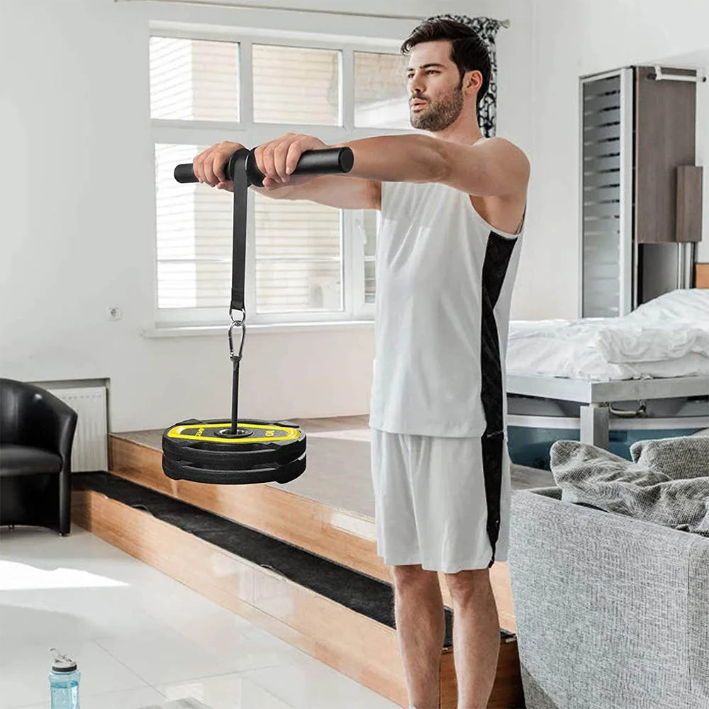 Forearm Roller Blaster: Home Gym Arm Strength Trainer
