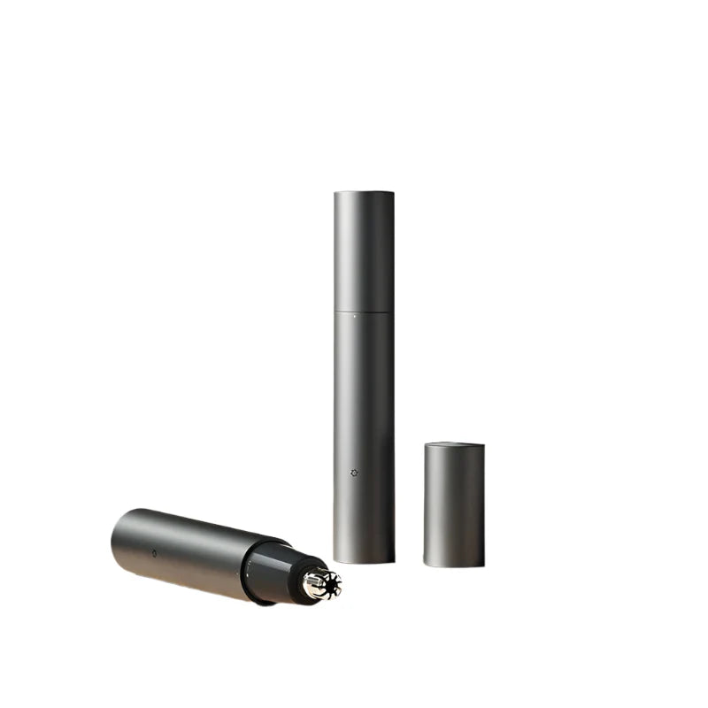 Rechargeable Electric Nose Hair Trimmer Portable Painless Clipper Black