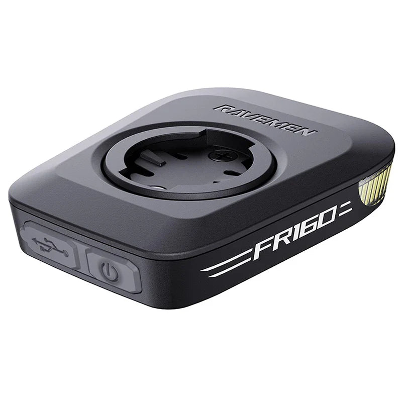 Rechargeable Bike Headlight USB-C Waterproof Black