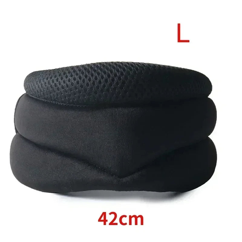 Adjustable Soft Foam Cervical Neck Brace Support Black