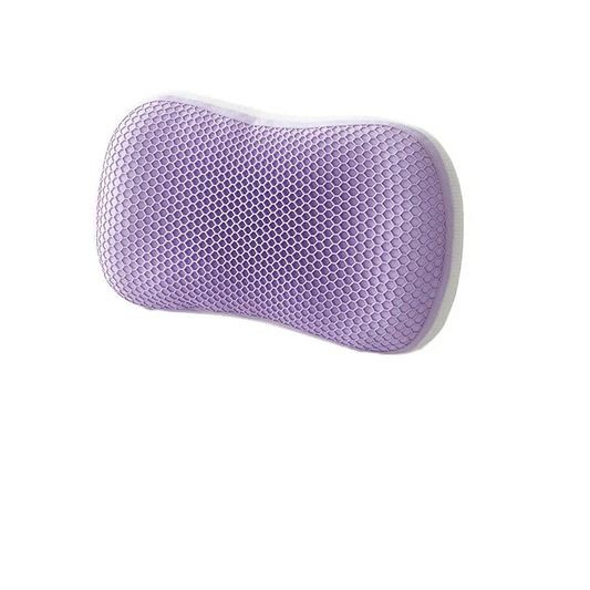 Super Soft Cat Belly Pillow Cervical Support Sleep Aid Cushion Purple