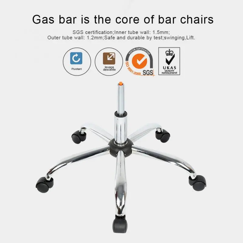 Premium High Back Mesh Office Chair with Adjustable Lumbar Support - Black