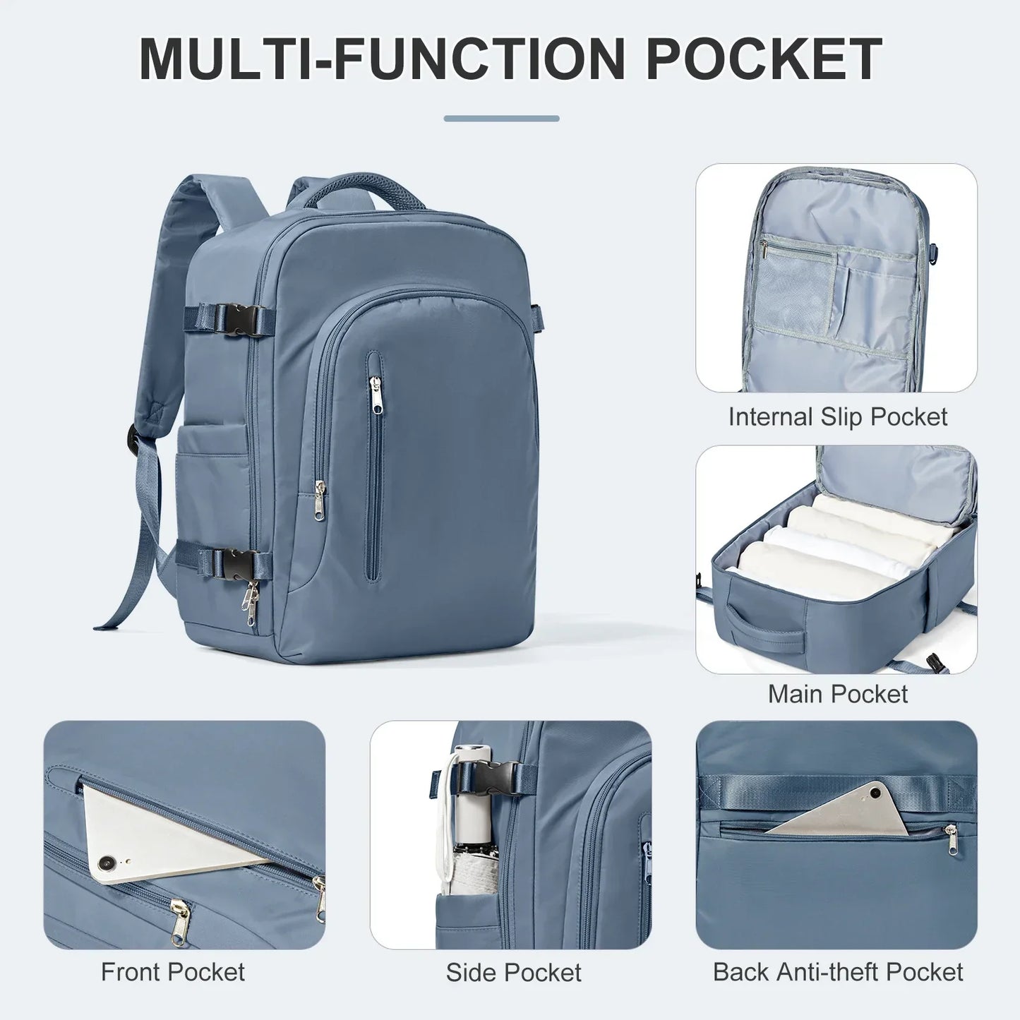 Large Capacity Laptop Backpack for Men and Women