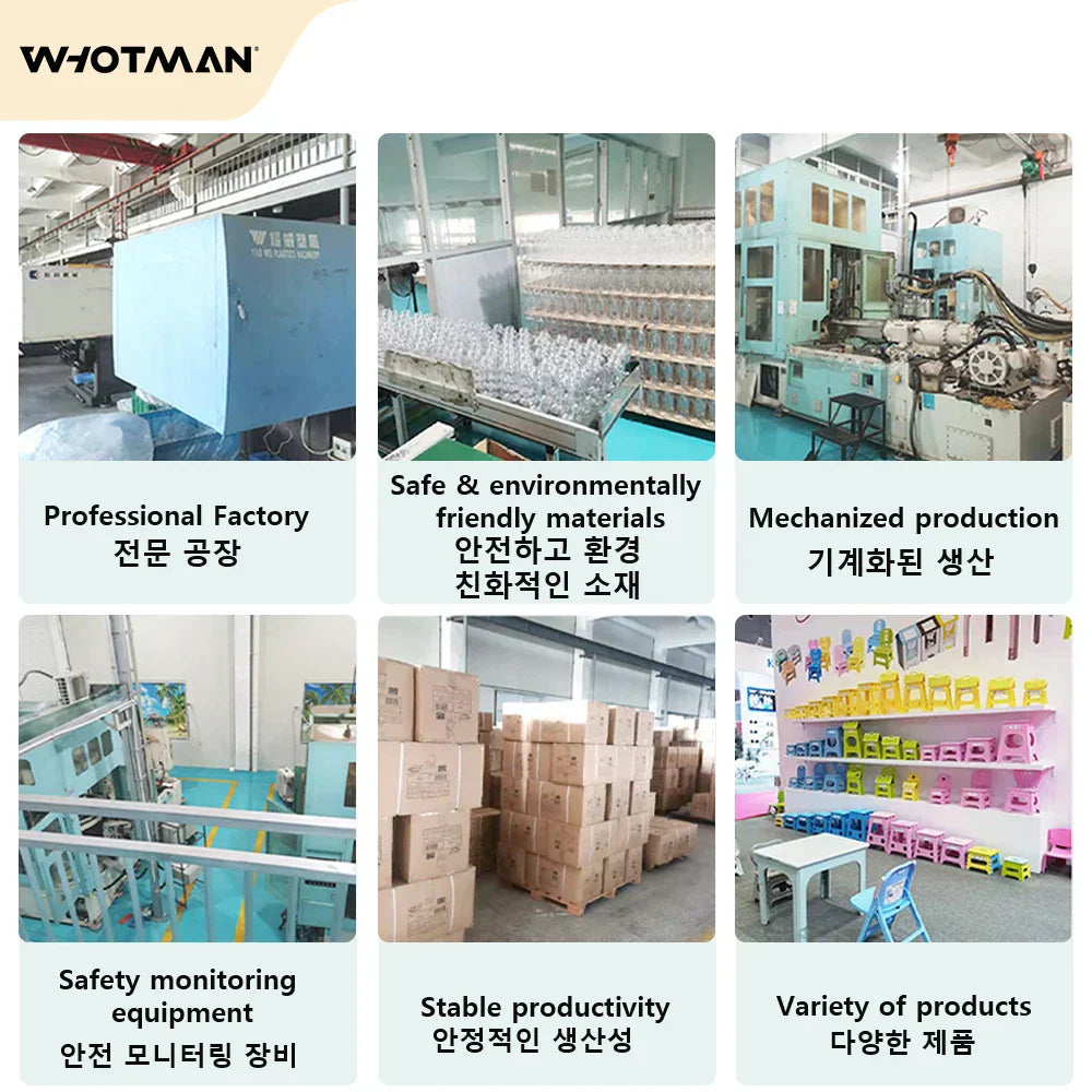 Portable Folding Stool - Durable, High Load-bearing