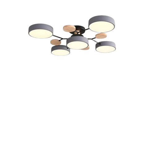 Versatile LED Chandelier: 3 Colors for Stylish Home Lighting