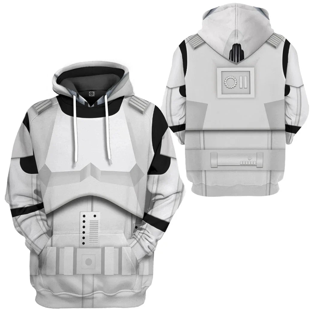 3D Graphic Streetwear Hoodie
