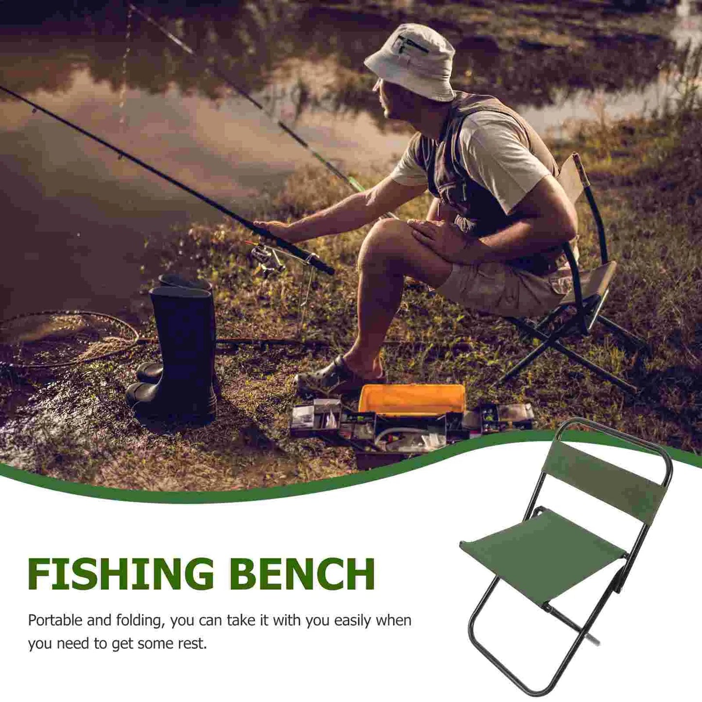 Camping Folding Chair Table
