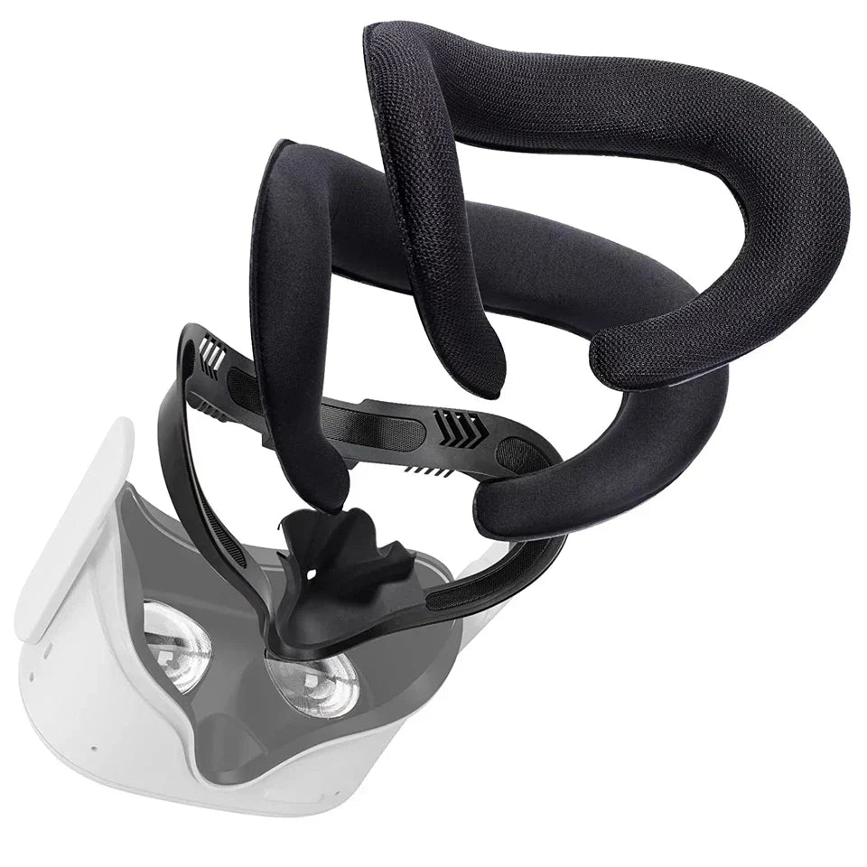 3D Breathable Facial Interface Bracket with Sweat Guard
