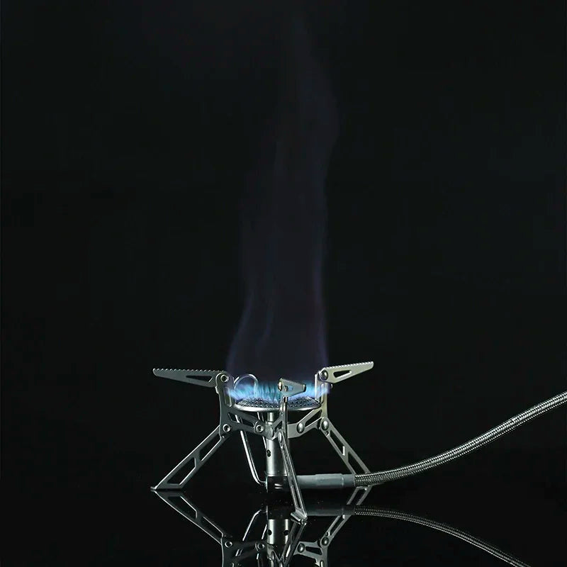 2990W Split Gas Stove Silver