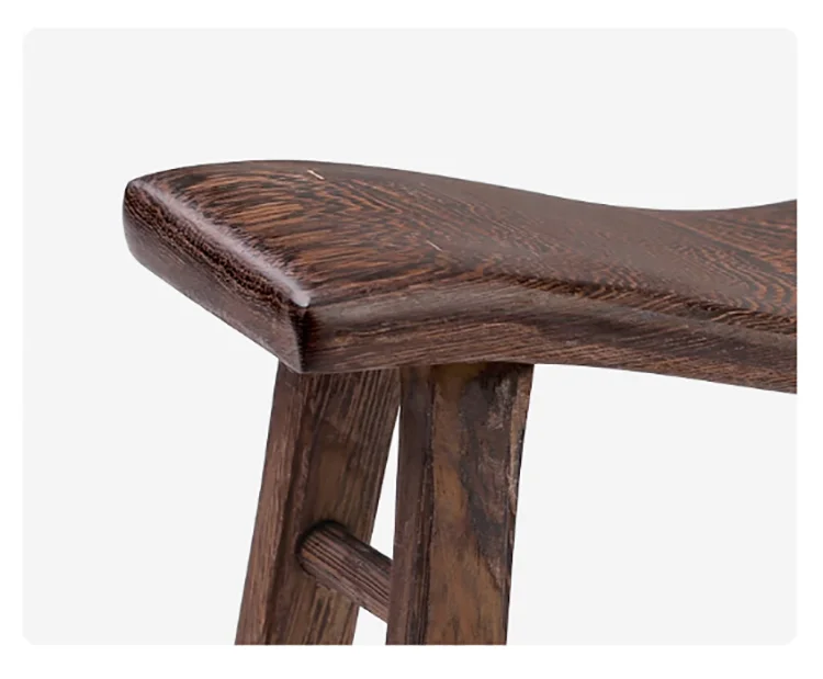 Multi-Functional Solid Wood Sleeping Stool - Chicken Wing Wood Cervical Vertebra Pillow