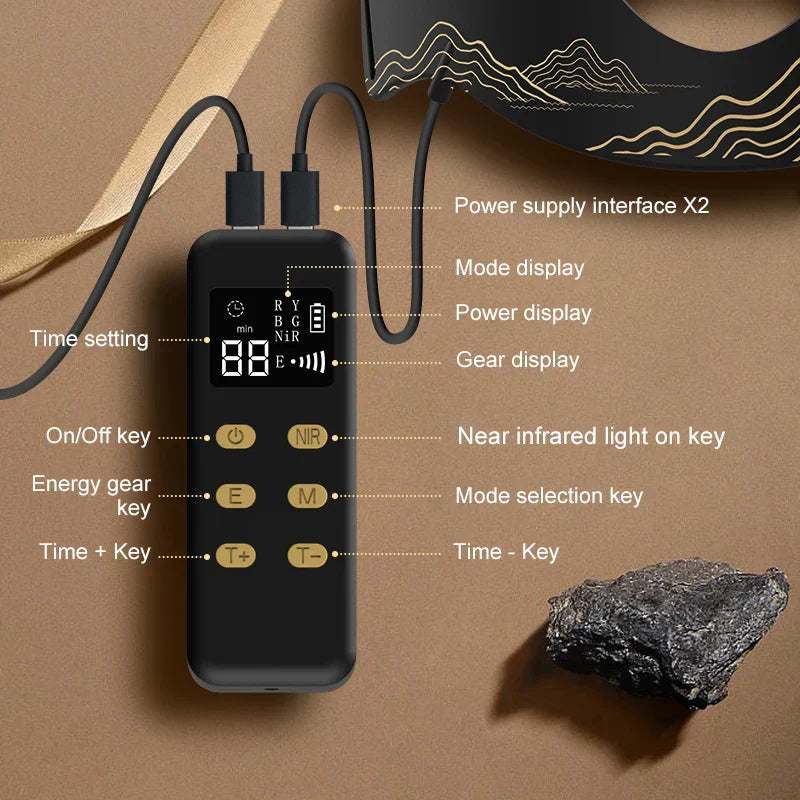 Red LED Infrared Anti-Aging Mask