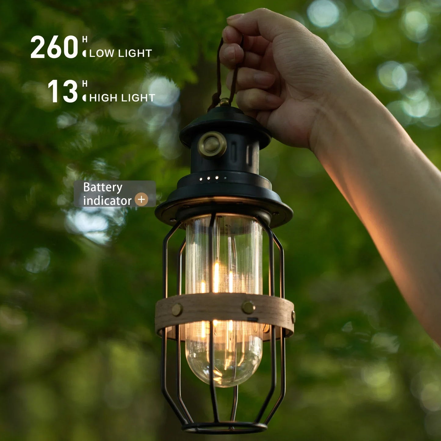 GARDEN Camping Lantern Lamp Lighting IPX4 Decoration Indoor Outdoor