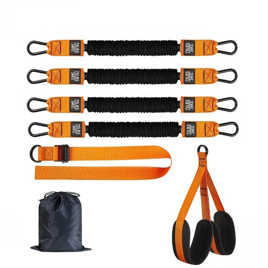 Pull-Up Bands Set 300LB Support Strap Orange