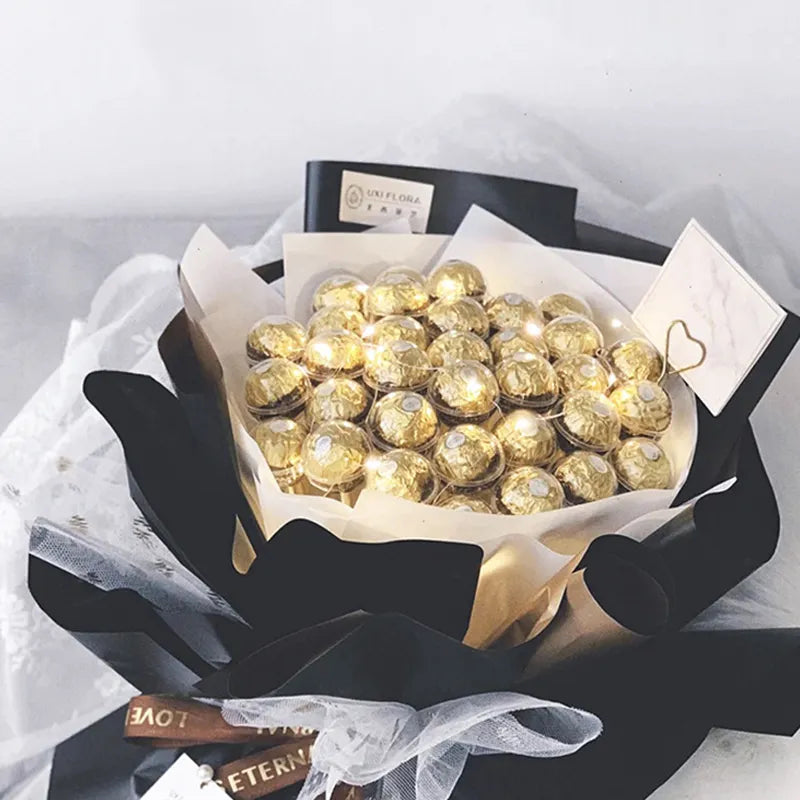 50Pcs Clear Acrylic Truffle Chocolate Cups with Sticks | Elegant Candy & Chocolate Holder