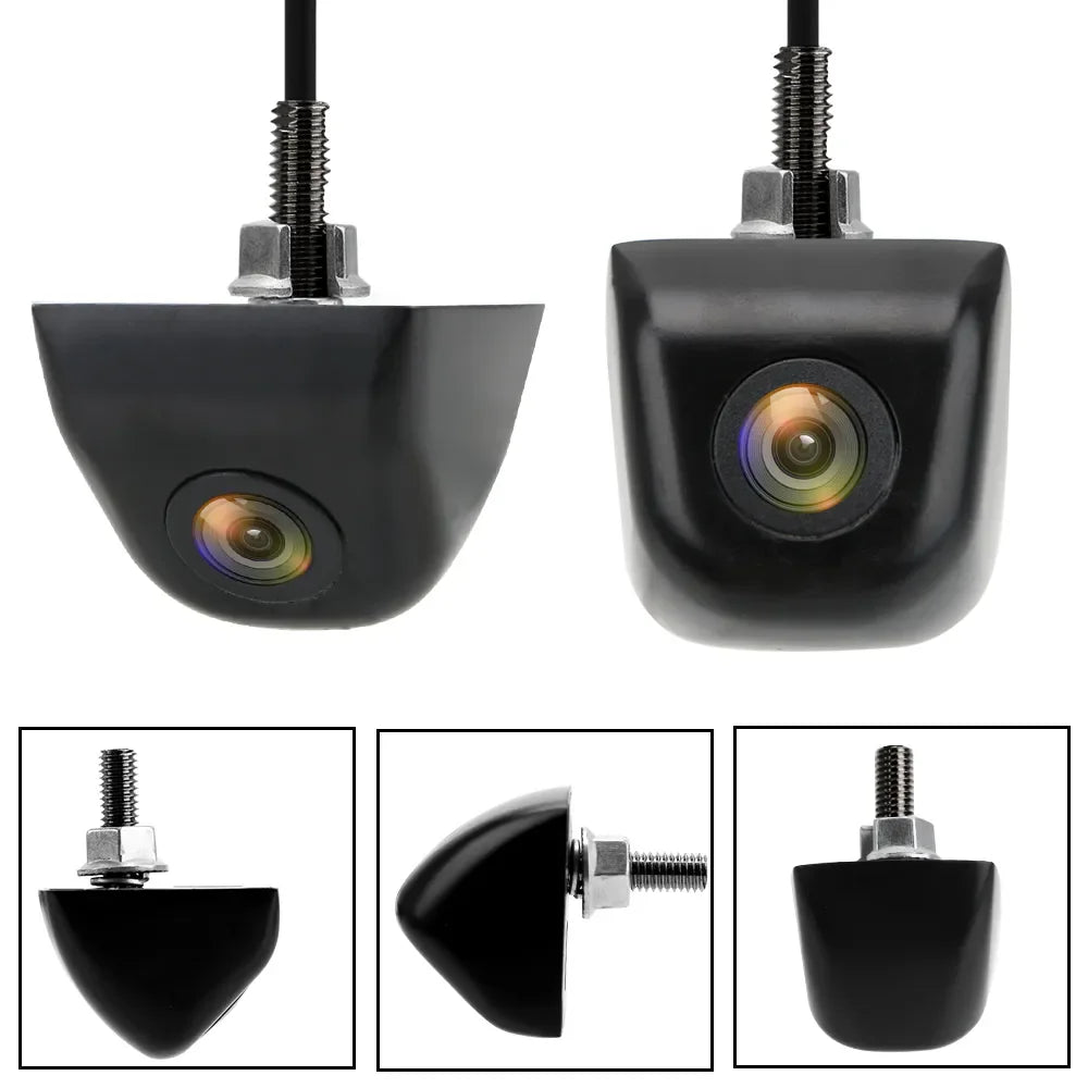 Car Reverse Rear View Camera HD Color Image Black
