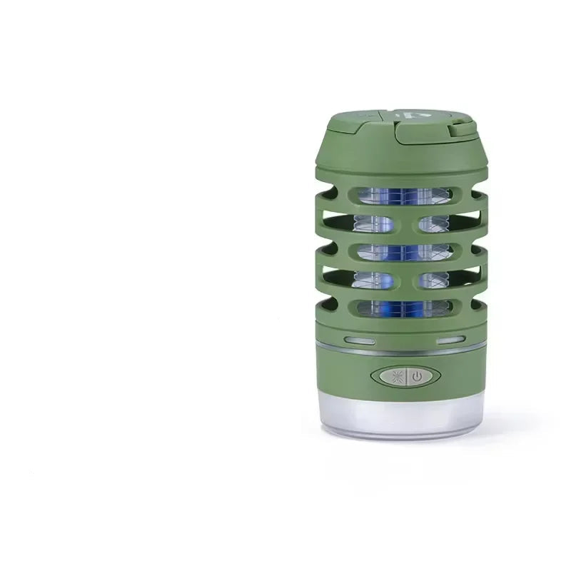 Rechargeable Camping Electric Shock Lamp Green