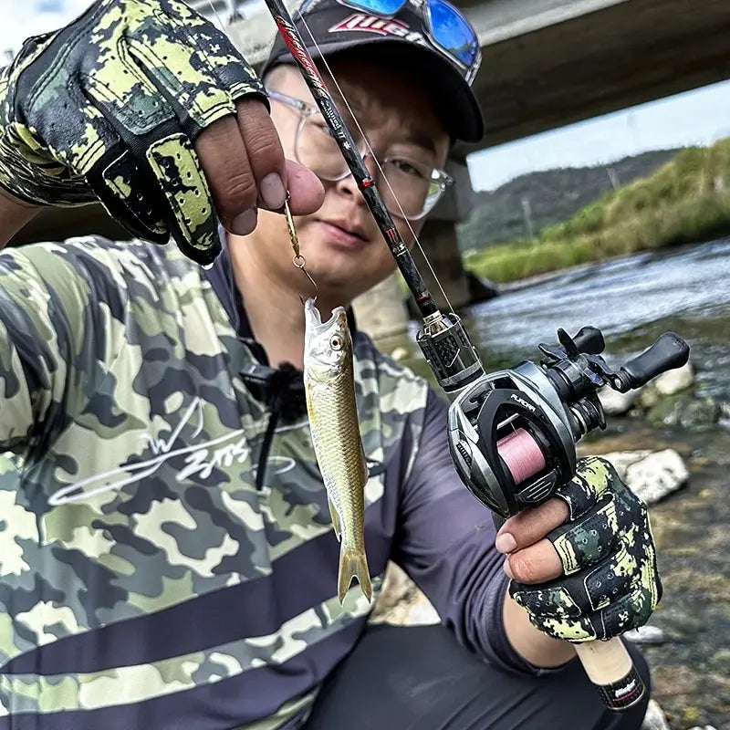 Bait Finesse Reel 3D Magnetic Braking Right Hand Black