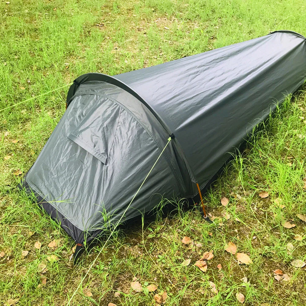 Ultralight Single-Person Camping Tent Green