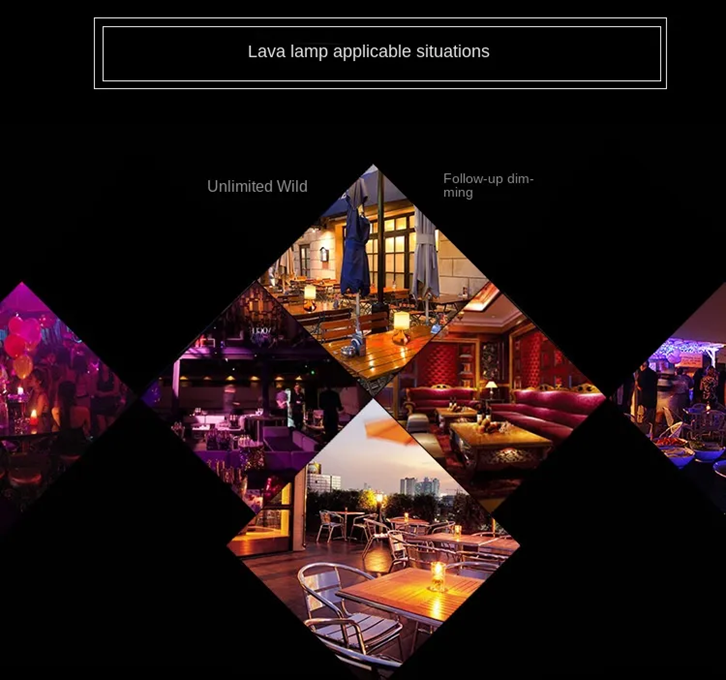 Lava Lamp with Jellyfish Design