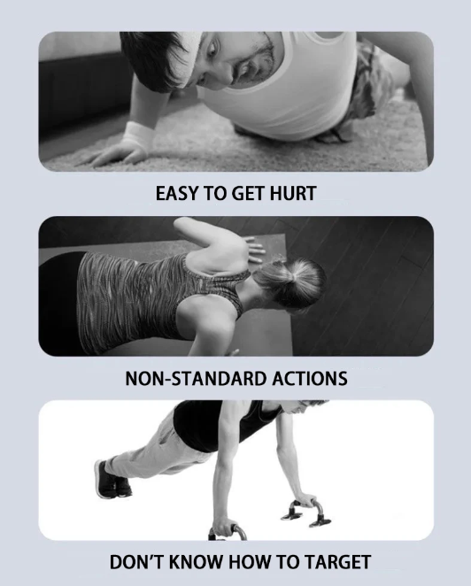 Foldable Push-up Board Set with Handles