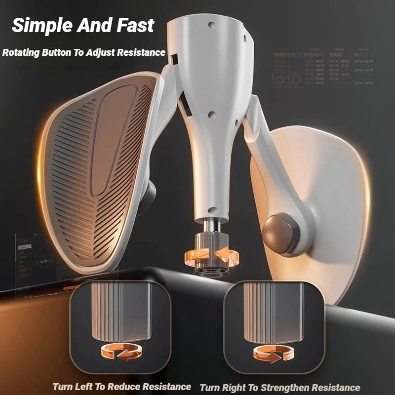 Adjustable Resistance Pelvic Floor Leg Trainer Grey