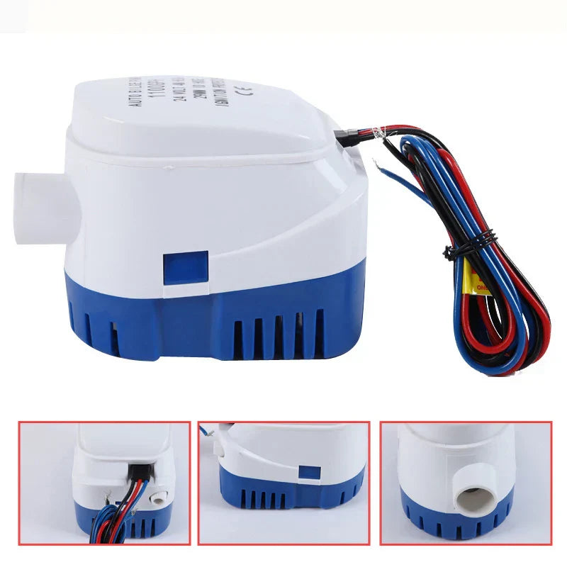12V Automatic Submersible Bilge Pump