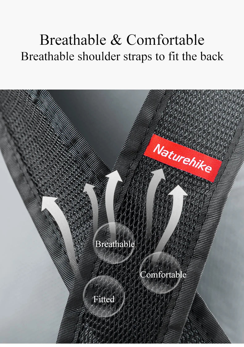 Ultralight 18L Foldable Waterproof Hiking Backpack - Blue