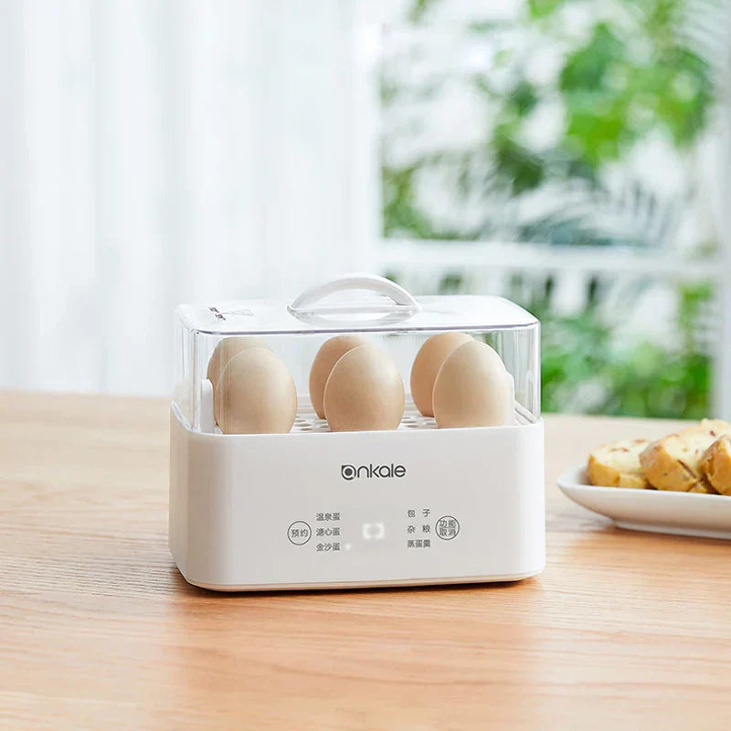 Multi-Function Electric Egg Cooker: Boil, Steam, and Omelette Maker