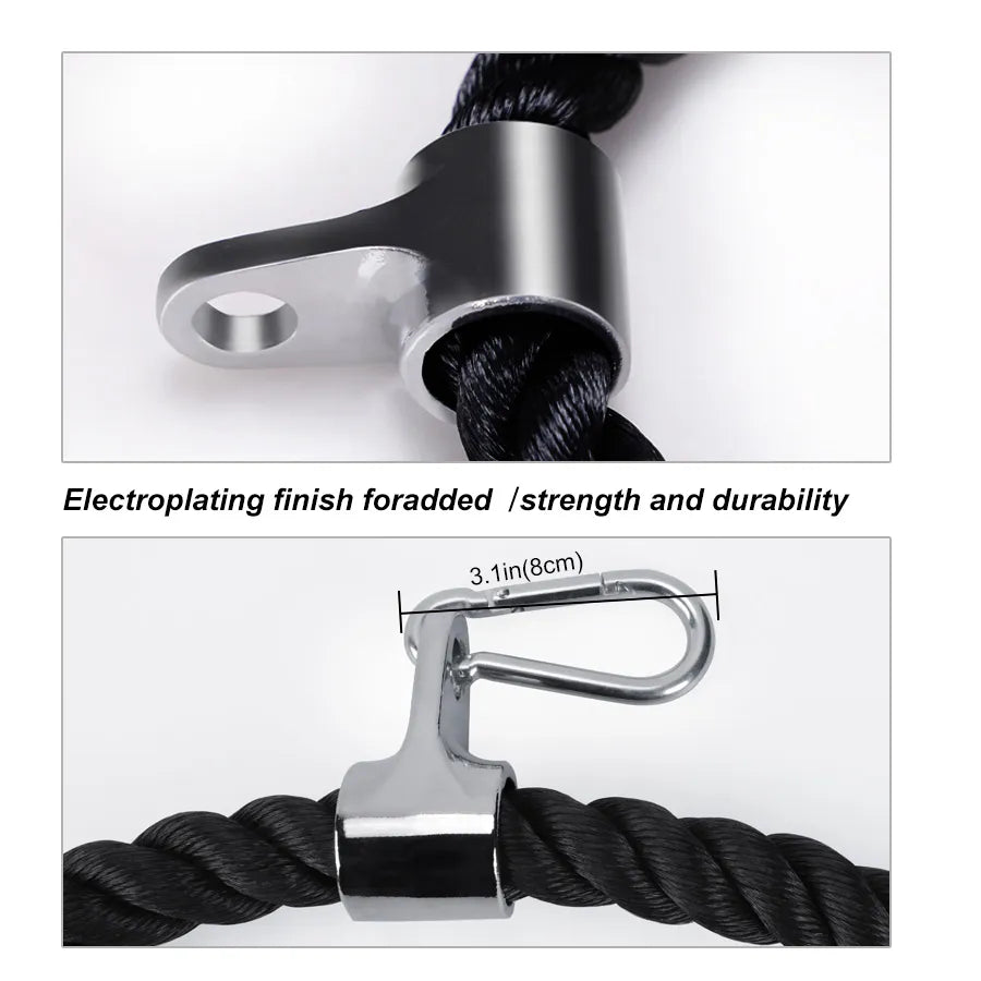 Tricep Rope for Cable Pull Downs