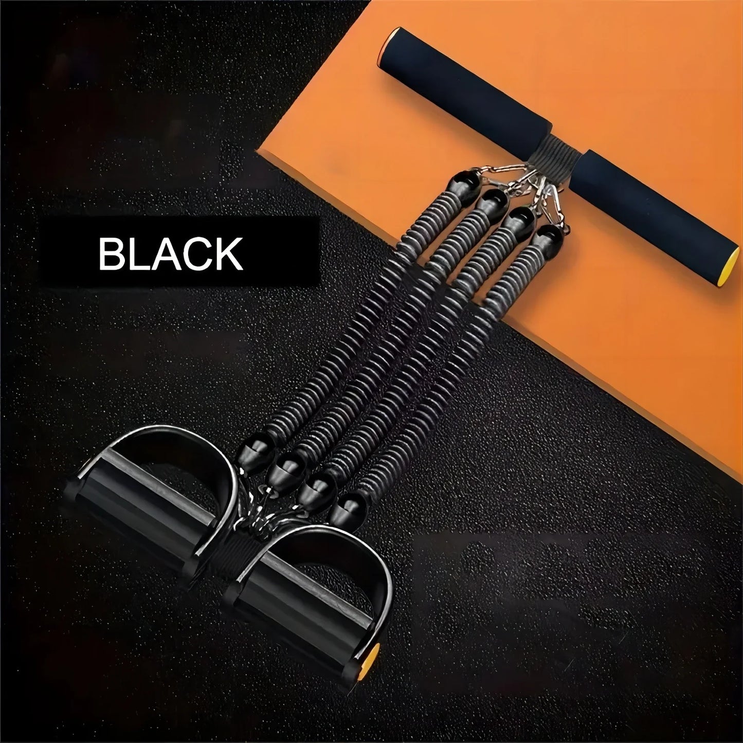 Pedal Tension Rope Puller Black