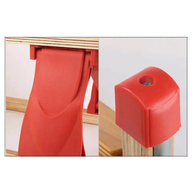 Winter Ski Sports Folding Portable Wooden Children's Sled & Adult Sledge