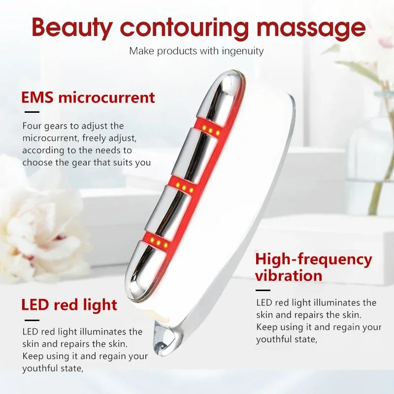 Dredging Meridian Massage Brush: Electric V-face Lifting Beauty Instrument