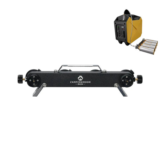 Butane Gas Canister Shifter Adapte Camping Stove Refill Saver Converter Black