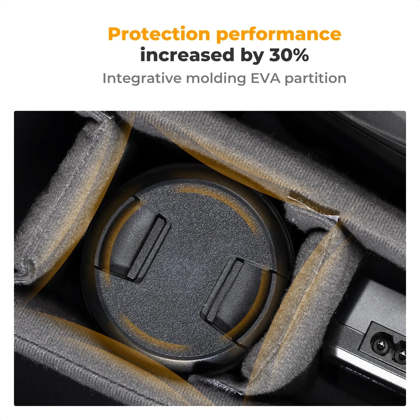 10L Lightweight Camera Backpack Black