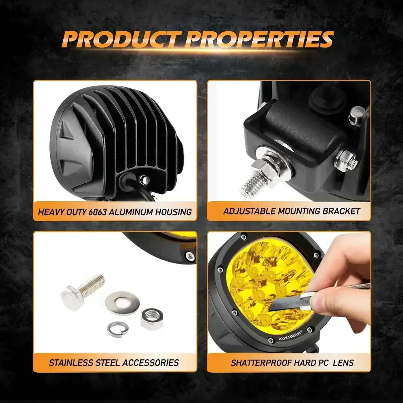 4 Inch 90W LED Fog Lights