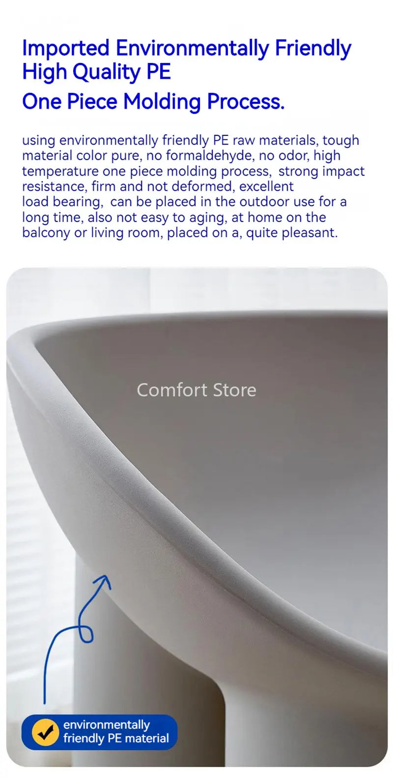 Nordic Roly Poly Lounge Chair- Modern Luxury Furniture