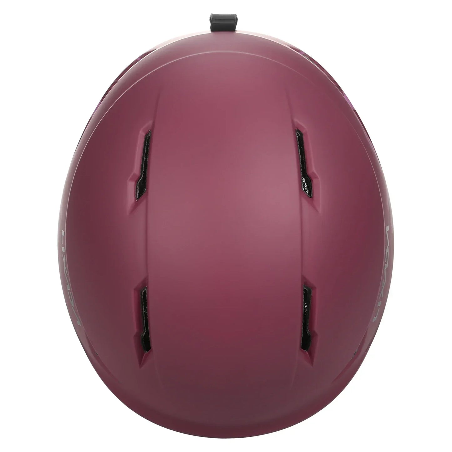 Snowboard Helmet with Detachable Earmuff and Goggle Strap