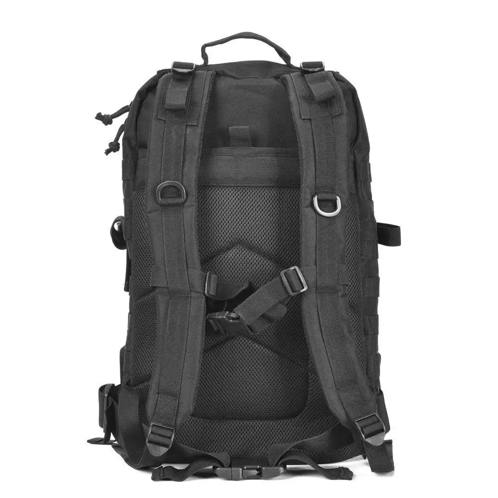 45L Tactical Molle Backpack Military-Grade Assault Pack Bug Out Bag Black
